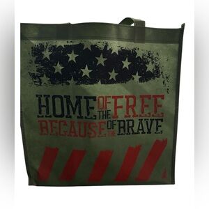 NWOT Veterans Military tote bag